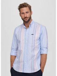 Façonnable Koszula w kolorze błękitno-białym rozmiar: 3XL. Niebieskie koszule Faconnable, xl, bez wzorów, z bawełny, bez kołnierzyka, bez ramiączek. Za 327.45 zł.