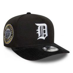 Czapka baseballowa Tigers 19Twenty. Czarne czapki z daszkiem New Era, bez wzorów. Za 216.50 zł.