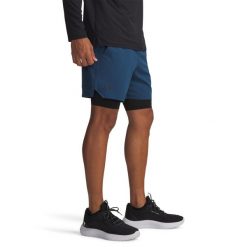 Spodenki męskie Under Armour Vanish Woven 2 w 1 1373764. Białe odzież kompresyjna Under Armour, m, bez wzorów, z dzianiny, na fitness i siłownię. Za 240.20 zł.