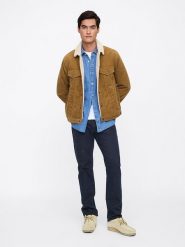 GAP Dżinsy - Regular fit - w kolorze granatowym rozmiar: W30/L32. Niebieskie jeansy GAP, l. Za 57.20 zł.