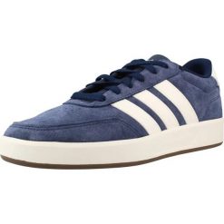 Buty ADIDAS BREAKNET 3.0 Niebieski. Niebieskie buty turystyczne Adidas, bez wzorów, z tkaniny, bez zapięcia, na fitness i siłownię. Za 285.00 zł.