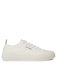 Jack&Jones Tenisówki Jfwbayswater 12257195 Biały. Białe trampki Jack&Jones, m, bez wzorów, bez zapięcia. Za 149.99 zł.