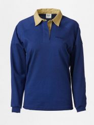 Scotch & Soda Koszulka polo w kolorze granatowym rozmiar: L. Niebieskie koszulki polo sportowe Scotch & Soda, l, bez wzorów, z bawełny, bez kołnierzyka, bez ramiączek. Za 92.21 zł.