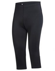 Spodnie rowerowe z wyściełaną wkładką M Matera 3/4 Tights. Czarne spodenki rowerowe Vaude, l, bez wzorów, z materiału, rowerowe. Za 259.00 zł.