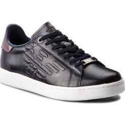 Sneakersy EA7 EMPORIO ARMANI - X8X001 XCC01 U157 Metal Navy. Buty sportowe casual marki EA7 Emporio Armani. W wyprzedaży za 419.00 zł.