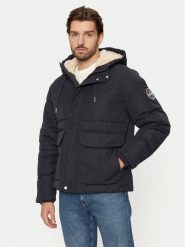 Jack&Jones Kurtka zimowa Carl 12256901 Granatowy Straight Fit. Niebieskie kurtki Jack&Jones, na zimę, m, bez wzorów, z syntetyku, bez kaptura. Za 209.99 zł.