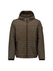 No Excess Kurtka pikowana w kolorze szarobrązowym rozmiar: M. Brązowe kurtki No Excess, m, bez wzorów, bez kaptura. Za 165.31 zł.