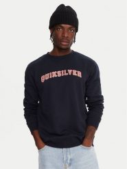 Quiksilver Bluza Graphic EQYFT05132 Granatowy Regular Fit. Niebieskie bluzy Quiksilver, m, bez wzorów, z syntetyku, bez kaptura. Za 279.99 zł.