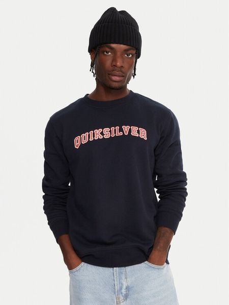 Quiksilver Bluza Graphic EQYFT05132 Granatowy Regular Fit. Niebieskie bluzy Quiksilver, m, bez wzorów, z syntetyku, bez kaptura. Za 169.99 zł.