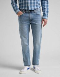 LEE DAREN ZIP FLY MĘSKIE SPODNIE JEANSOWE LT USED MARVIN L707KNMB 112145462. Białe spodnie materiałowe Lee, na co dzień, l, bez wzorów, z bawełny, casualowe, długie. Za 219.99 zł.