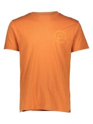 Quiksilver Koszulka "Tasty Waves" w kolorze pomarańczowym rozmiar: M. Pomarańczowe bezrękawniki Quiksilver, m, bez wzorów, z bawełny, bez kołnierzyka, bez ramiączek. Za 88.64 zł.