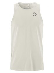 Craft Top "Pro Hypervent" w kolorze kremowym do biegania rozmiar: XL. Szare t-shirty sportowe Craft, bez wzorów, bez ramiączek, do biegania. Za 85.38 zł.