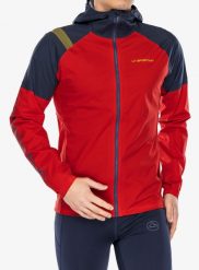 Kurtka do biegania męska La Sportiva Pocketshell Jacket. Czerwone kurtki La Sportiva, l, bez wzorów, do biegania. Za 788.75 zł.