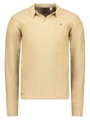 Geographical Norway Sweter "Fiji" w kolorze żółtym rozmiar: S. Żółte swetry nierozpinane Geographical Norway, s, bez wzorów, z bawełny, bez kołnierzyka, bez ramiączek. Za 83.03 zł.