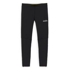 Legginsy męskie DIADORA WINTER RUNNING TIGHTS BE ONE. Czarne buty do biegania Diadora, l, bez wzorów, na fitness i siłownię. Za 229.99 zł.