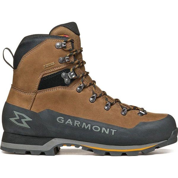 Buty turystyczne Garmont Nebraska II GTX. Brązowe buty turystyczne Garmont, bez wzorów, z gumy, bez zapięcia, wspinaczkowe. Za 983.39 zł.