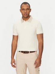 Guess Polo M5GP66 J1314 Écru Regular Fit. Koszulki polo Guess, m, z aplikacjami, z bawełny, bez kołnierzyka, bez ramiączek. Za 169.99 zł.