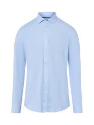 Finshley & Harding Męska koszula biznesowa Mężczyźni Super Slim Fit Bawełna niebieski|biały w kratkę, 40. Białe koszule Finshley & Harding, m, bez wzorów, z bawełny, bez kołnierzyka, bez ramiączek. Za 229.95 zł.