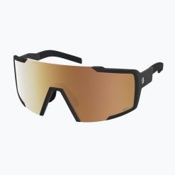 Okulary przeciwsłoneczne SCOTT Shield Compact LS. Czarne okulary przeciwsłoneczne Scott. Za 369.99 zł.