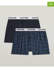 G-Star Bokserki (2 pary) w kolorze granatowym rozmiar: L. Niebieskie bokserki G-Star, l, bez wzorów. Za 175.26 zł.