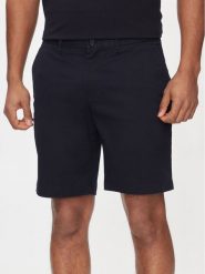 Tommy Hilfiger Szorty materiałowe Brooklyn MW0MW23563 Granatowy Relaxed Fit. Niebieskie szorty Tommy Hilfiger, m, bez wzorów, z bawełny. Za 209.99 zł.