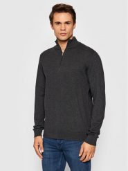 Selected Homme Sweter Berg 16074687 Szary Regular Fit. Szare swetry rozpinane Selected Homme, l, bez wzorów, z bawełny, bez kołnierzyka, bez ramiączek. Za 159.99 zł.