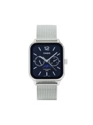 Casio Zegarek Classic MTP-M305M-1AVER Srebrny. Szare, analogowe zegarki Casio, srebrne. Za 489.99 zł.