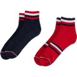 Zestaw 2 par wysokich skarpet unisex TOMMY HILFIGER - 392025001 White / Blue / Red 105. Skarpety Tommy Hilfiger. Za 44.99 zł.