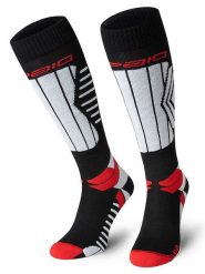 Spaio Podkolanówki narciarskie "Play" w kolorze czarno-czerwono-białym rozmiar: 41-43. Białe skarpety Spaio, bez wzorów. Za 61.17 zł.