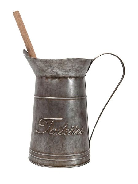 Anticline Szczotka toaletowa w kolorze szaro-jasnobrązowym - wys. 28,5 x Ø 14,5 cm rozmiar: onesize. Perfumy męskie Anticline. Za 65.99 zł.