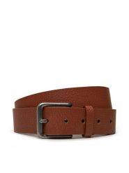 Calvin Klein Pasek Męski Classic Casual K50K512085 Brązowy. Brązowe paski CALVIN KLEIN, bez wzorów, ze skóry, casualowe. Za 209.99 zł.