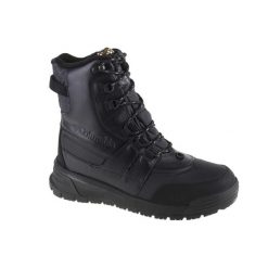 Buty trekkingowe męskie, Columbia Bugaboot Celsius Plus. Czarne buty trekkingowe Columbia, bez wzorów, bez zapięcia. Za 499.99 zł.