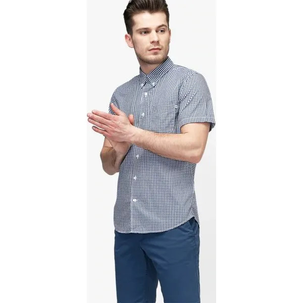 Timberland Koszula Ss Ss Suncook River Small Gingham Shirt S , niebieski, rozmiar L. Niebieskie koszule Timberland, na lato, l, bez wzorów, z bawełny, bez kołnierzyka, bez ramiączek. W wyprzedaży za 199.99 zł.