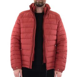 Kurtka puchowa Męska Superdry. Brązowe kurtki Superdry, m, bez wzorów, z puchu, bez kaptura. Za 471.55 zł.