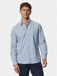 Marc O'Polo Koszula 421 7210 42358 Niebieski Slim Fit. Niebieskie koszule Marc O'Polo, m, bez wzorów, z bawełny, bez kołnierzyka, bez ramiączek. Za 399.99 zł.
