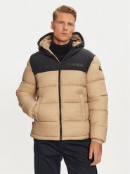 Napapijri Kurtka zimowa A-Hornelen NP0A4GLL Beżowy Regular Fit. Brązowe kurtki Napapijri, na zimę, m, bez wzorów, z syntetyku, bez kaptura. Za 539.99 zł.