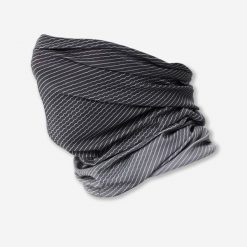 Komin do narciarstwa biegowego XC S 500. Czarne szaliki INOVIK, bez wzorów, z materiału. Za 29.99 zł.