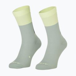 Skarpety SCOTT Block Stripe Crew. Szare skarpety Scott, bez wzorów, z elastanu. Za 62.99 zł.