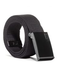 Vans Pasek Męski Deppster II Web VN0A31J1BLK1 Czarny. Czarne paski Vans, bez wzorów, z materiału. Za 109.99 zł.