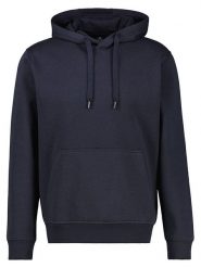 Lerros Bluza w kolorze granatowym rozmiar: 3XL. Niebieskie bluzy Lerros, xl, bez wzorów, z bawełny, z kapturem. Za 118.56 zł.