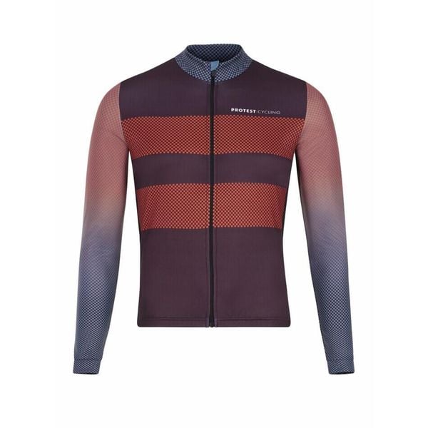 Dżersej z długim rękawem Protest Prthuldre. Szare bluzki z długim rękawem Protest, bez wzorów, z dżerseju, bez kołnierzyka, bez ramiączek. Za 425.50 zł.