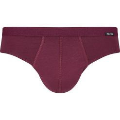 Slipy w kolorze bordowym. Slipki Skiny. W wyprzedaży za 34.95 zł.