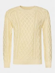 INDICODE Sweter Bussel 35-597 Beżowy Regular Fit. Brązowe swetry rozpinane INDICODE, m, bez wzorów, z bawełny, bez kołnierzyka, bez ramiączek. Za 129.99 zł.