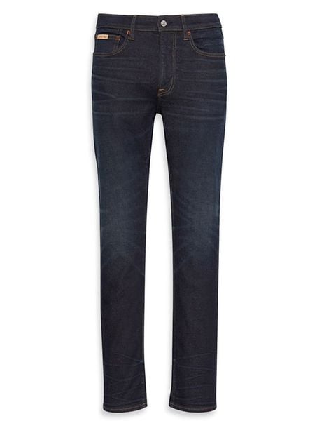 CALVIN KLEIN JEANS Dżinsy - Skinny fit - w kolorze granatowym rozmiar: W31/L34. Niebieskie jeansy Calvin Klein Jeans, l. Za 327.87 zł.