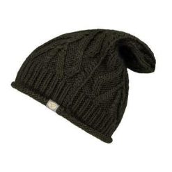 Czapka Korda Kore Olive Snood. Brązowe czapki zimowe KORDA, bez wzorów. Za 61.50 zł.