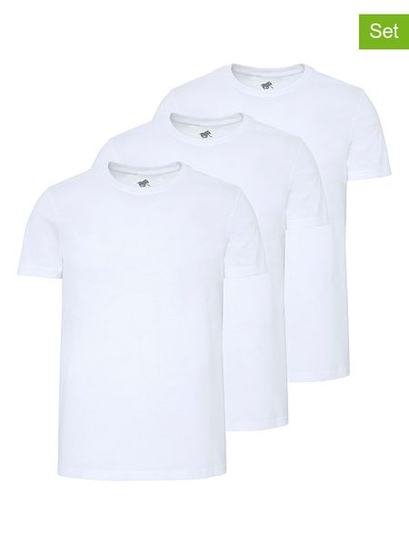 Polo Sylt Koszulki (3 szt.) w kolorze białym rozmiar: 4XL. Białe bezrękawniki Polo Sylt, xl, bez wzorów, bez kołnierzyka, bez ramiączek. Za 98.95 zł.