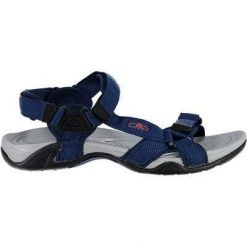 Sandały sportowe męskie CMP HAMAL. Niebieskie sandały CMP, bez zapięcia. Za 149.99 zł.