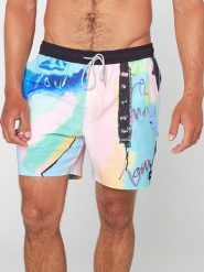 Rip Curl Szorty kąpielowe ze wzorem rozmiar: L. Kąpielówki Rip Curl, l, bez wzorów, z materiału. Za 123.25 zł.