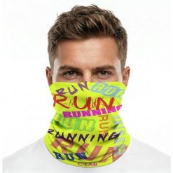 Lekki komin do biegania – jaskrawy żółty. Żółte buty do biegania C-LAB, bez wzorów, bez zapięcia, do biegania. Za 104.50 zł.