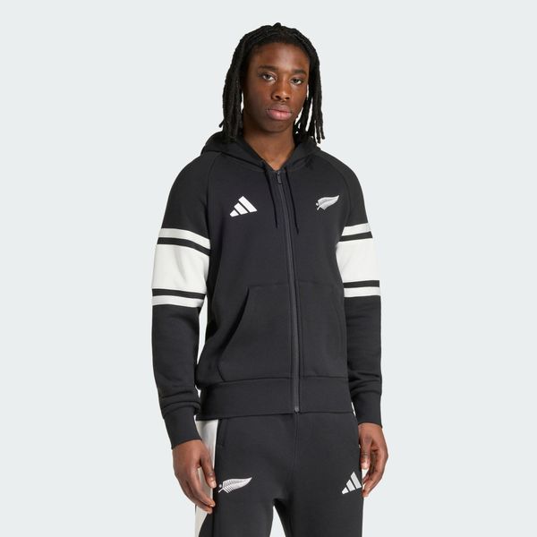 Bluza z kapturem i suwakiem na całej długości All Blacks Leisurewear. Białe bluzy z kapturem Adidas, l, bez wzorów, z bawełny, z kapturem. Za 439.00 zł.